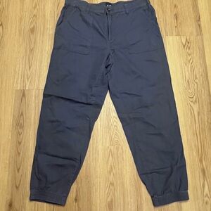 GAP Blue Cargo Pants Relaxed Fit
